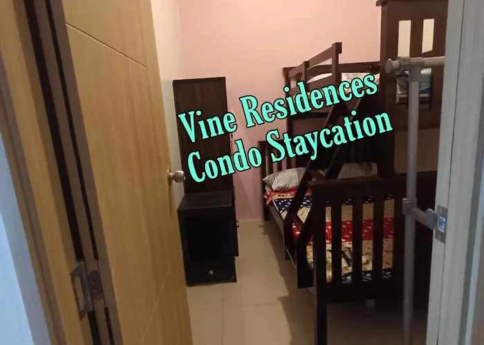 Vine Residences Staycation In Sm Novaliches Quezon Apartment *