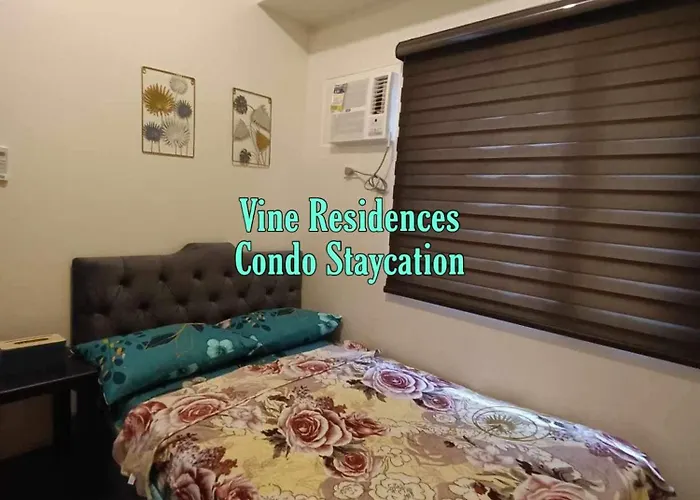 Apartment Vine Residences Staycation In Sm Novaliches Quezon